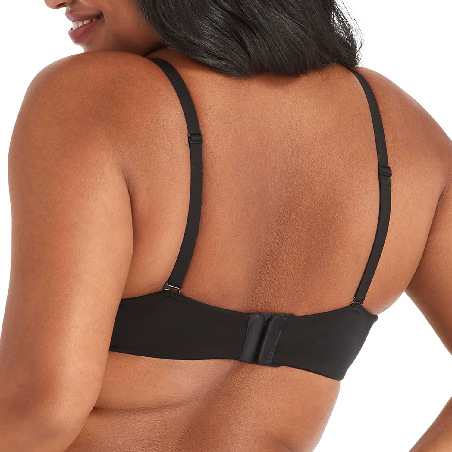 image:imageMaidenform Womens PushUp Bra Love The Lift Lace Demi PushUp Bras for Women Smoothing Underwire Convertible StrapsBlackBody Beige Lace