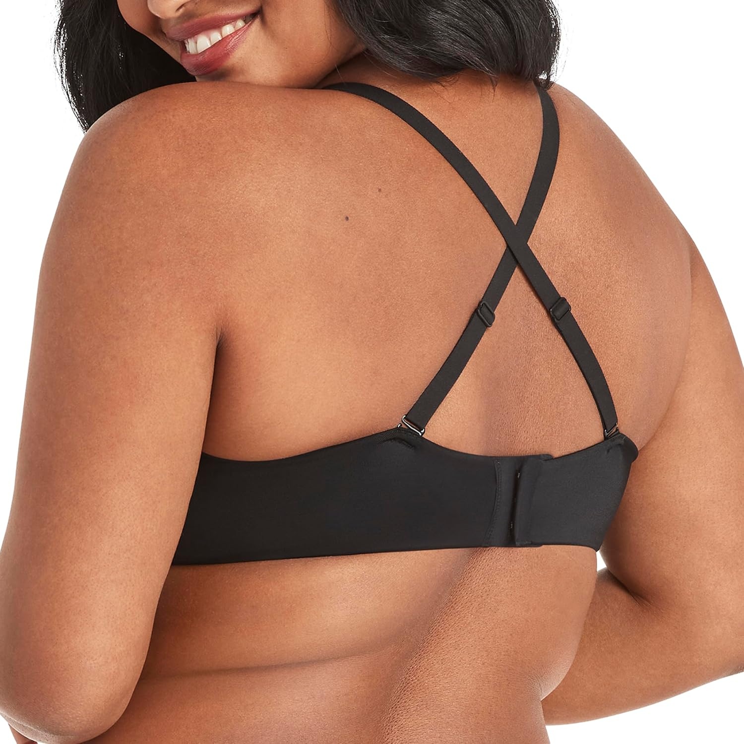 image:imageMaidenform Womens PushUp Bra Love The Lift Lace Demi PushUp Bras for Women Smoothing Underwire Convertible StrapsBlackBody Beige Lace