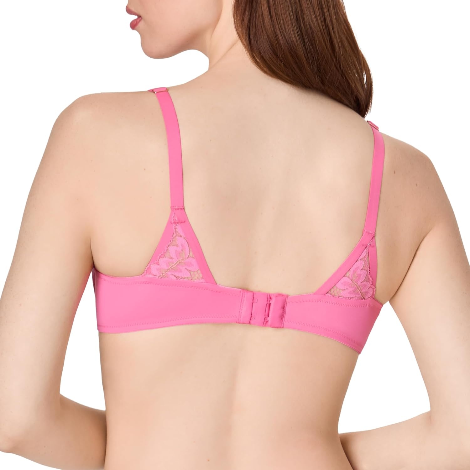 image:imageMaidenform Womens PushUp Bra Love The Lift Lace Demi PushUp Bras for Women Smoothing Underwire Convertible StrapsHeirloom Pink W Gold
