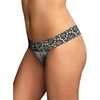 Animal Dot Print W/Black Ivory Cross Dye