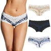 Latte Lift/Navy Black/Denim Print