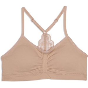image:imageMaidenform Girl Girls Seamless Ruched Crop WLace BackBeige