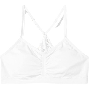 image:imageMaidenform Girl Girls Seamless Ruched Crop WLace BackWhite