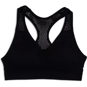 image:imageMaidenform Girls Maidenform Girls Seamless Racerback Sports BraTraining BraBlack Mesh Back