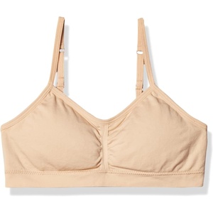image:imageMaidenform Girls Seamless Ruched Crop BraNude