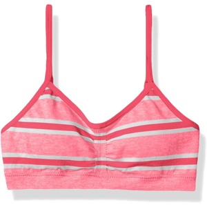 image:imageMaidenform Girls Seamless Ruched Crop BraPink Stripe