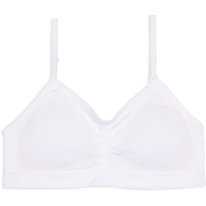 image:imageMaidenform Girls Seamless Ruched Crop BraWhite