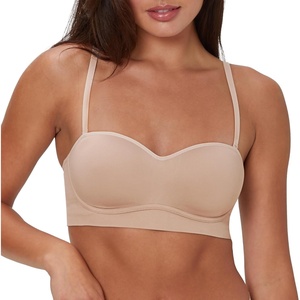 image:imageMaidenform Womens M Balconette Bralette Soft Wireless Pullover Bra 8Way Convertible StrapsEvening Blush
